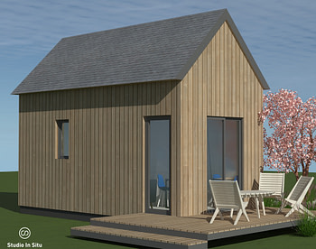 Tiny house - VUE OUEST